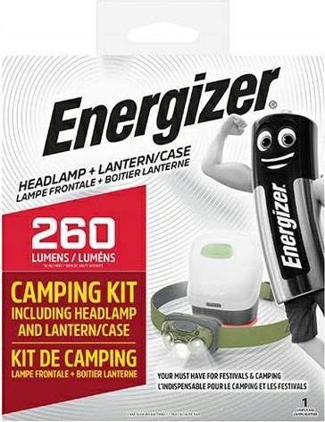 Actual product image Energizer Latarka Headlight Vision 3aaa 260 lm Zielona+Camping Kit (260 lm)