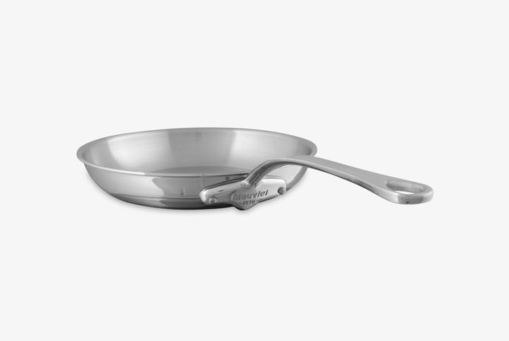 Produktbild Mauviel Bratpfanne M'COOK silberfarben (28 cm, Bratpfanne, Edelstahl)