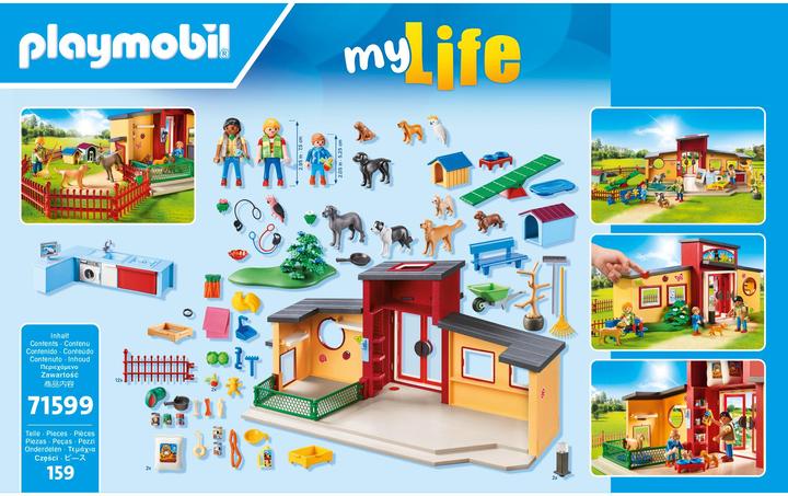 Actual product image Playmobil 71599 Animal hotel 'Pfötchen' (71599, Playmobil My Life)