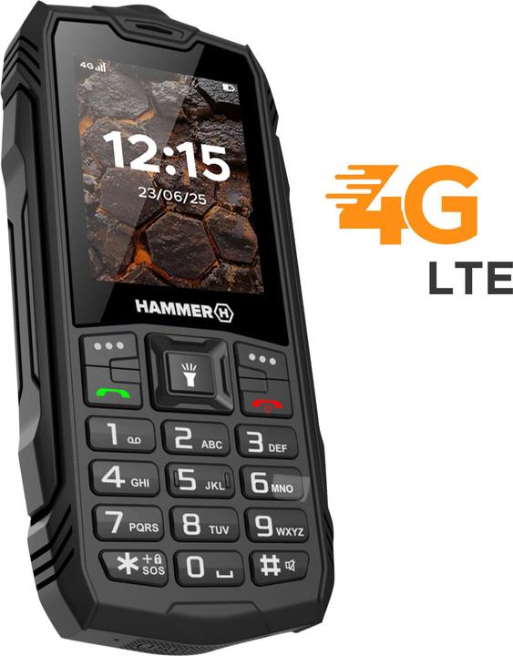 Image du produit Myphone Stossfestes Tastenhandy Akku 3000mAh IP68 SOS-Taste (2.40", 4G)