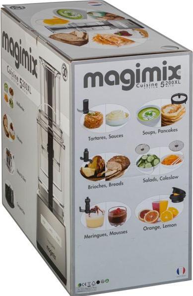 Actual product image Magimix 18591EA Food processor, plastic,Chrome (650 W)