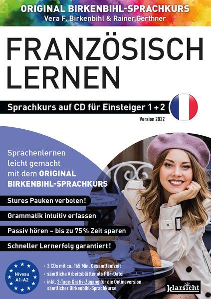 Produktbild Französisch lernen für Einsteiger 1+2 (ORIGINAL BIRKENBIHL) (Vera F. Birkenbihl, Rainer Gerthner, Deutsch, Französisch)