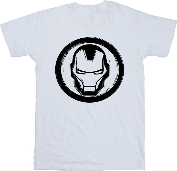 Immagine prodotto Iron Man Chest Logo Maglietta Uomo (L)