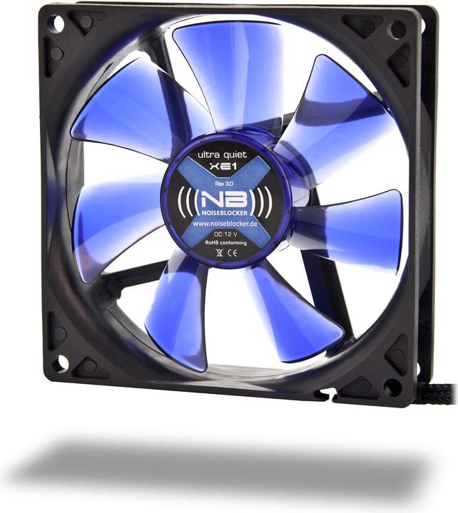 Produktbild Noiseblocker BlackSilent Fan XE1 (92 mm, 1 x)