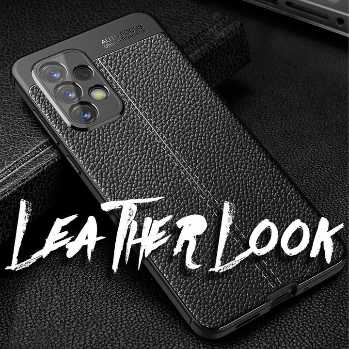 Produktbild Nalia Leder-Look Silikon Hülle (Samsung Galaxy A53)