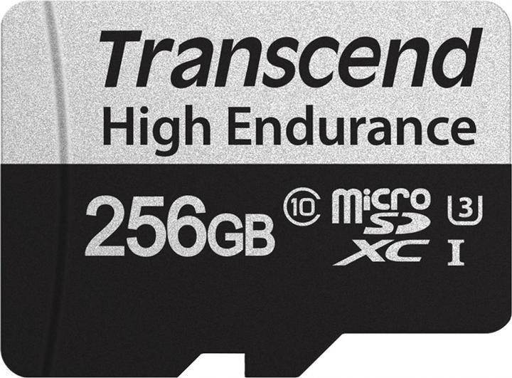 Actual product image Transcend High Endurance (256 GB, microSDXC, U3, UHS-I)