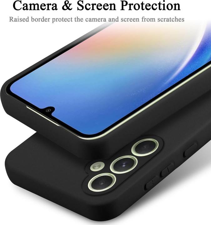 Image du produit Cadorabo Housse pour Samsung Galaxy A34 5G TPU avec protection liquide Design en silicone (Samsung Galaxy A34 5G)