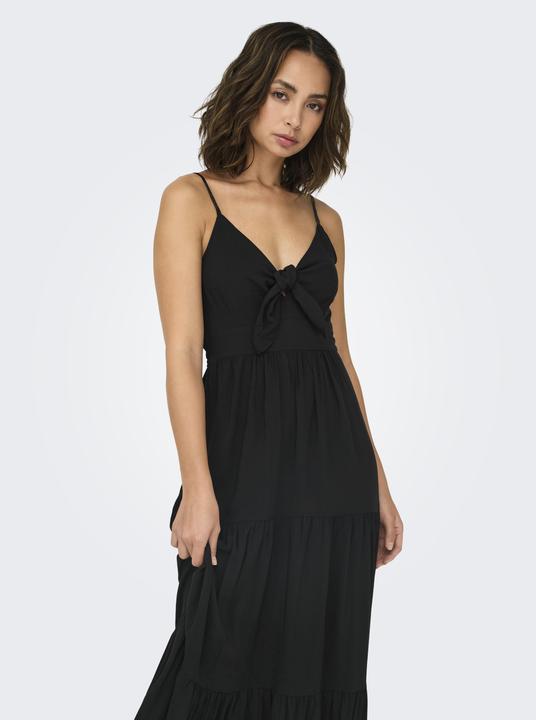 Image du produit Only Coupe normale Col rond Bretelles réglables Robe longue (M)