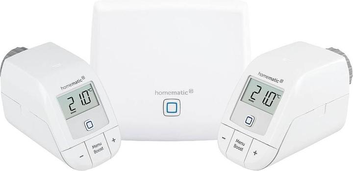 Actual product image Homematic IP Starter Set Heizen + Heizkörperthermostat – basic