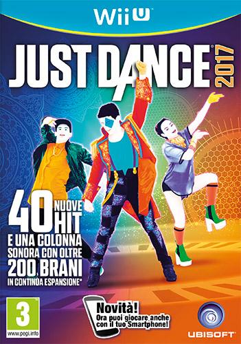 Ubisoft Just Dance 2017 (Italian Box - Multi Lang in Game) /Wii-U (Wii U)