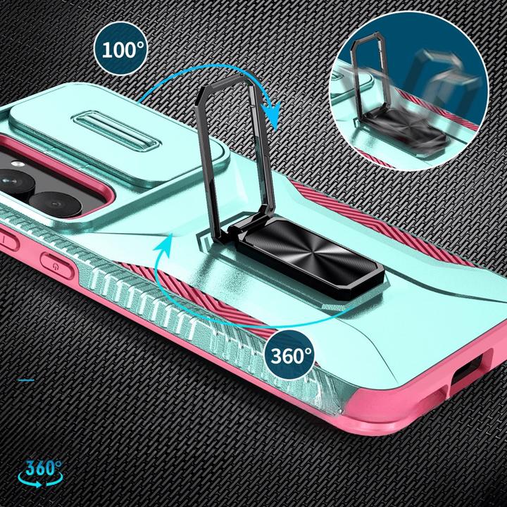 Actual product image Cover-Discount Galaxy A55 - Armor Case with kickstand (Samsung Galaxy A55)