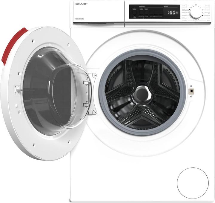 Actual product image Sharp KF-76VDD19W-DE Glass ceramic with timer
