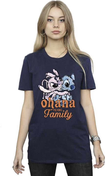 Produktbild Disney Lilo And Stitch Ohana Angel Hug TShirt (XXL)