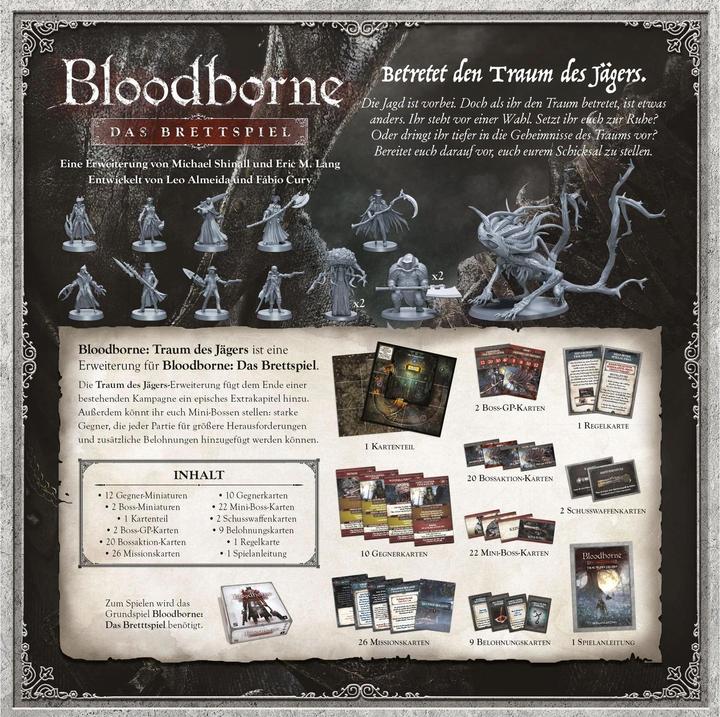 Produktbild Cmon Bloodborne: Das Brettspiel - Traum des Jägers, (DE-Erweiterung) (Deutsch)