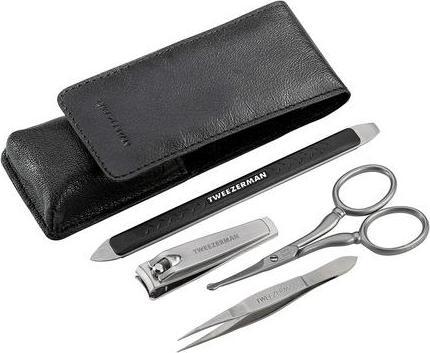 Actual product image Tweezerman G.E.A.R For Men Essential Grooming Kit 5 Count