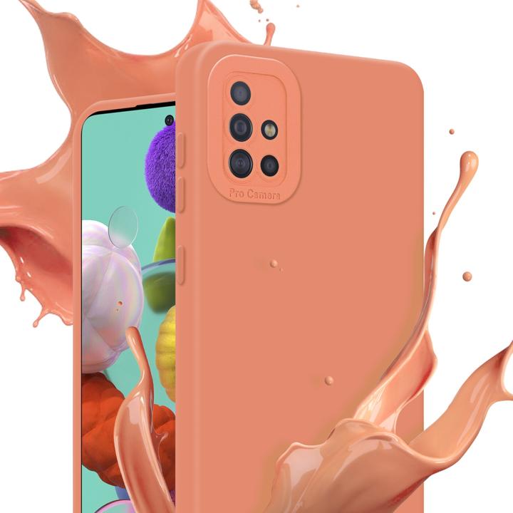 Actual product image Cadorabo Case for Samsung Galaxy A51 4G / M40s in TPU Fluid LM162 Style (Samsung Galaxy M40s)