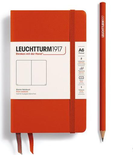 Image du produit Leuchtturm1917 Leuchtturm Pocket Blank.Fred (90 x 150 mm, Blanc, Couverture rigide)