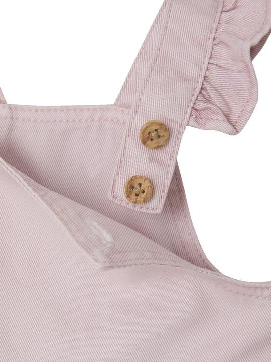 Produktbild Vertbaudet Kurze Baby Latzhose mit Volants, Lyocell/Baumwolle (74)