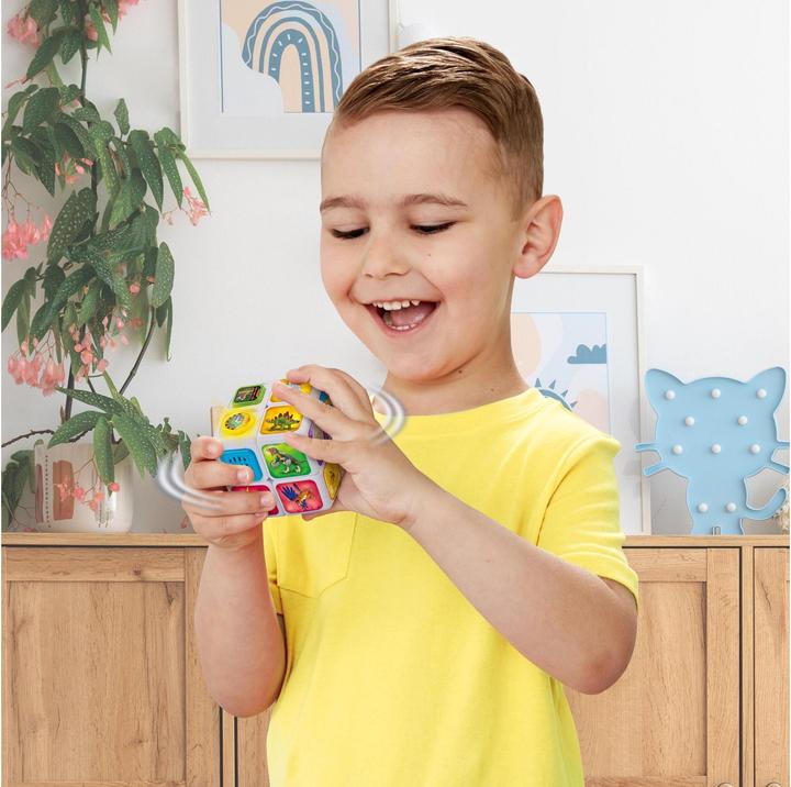 Actual product image VTech Twist & Learn dinosaur cube