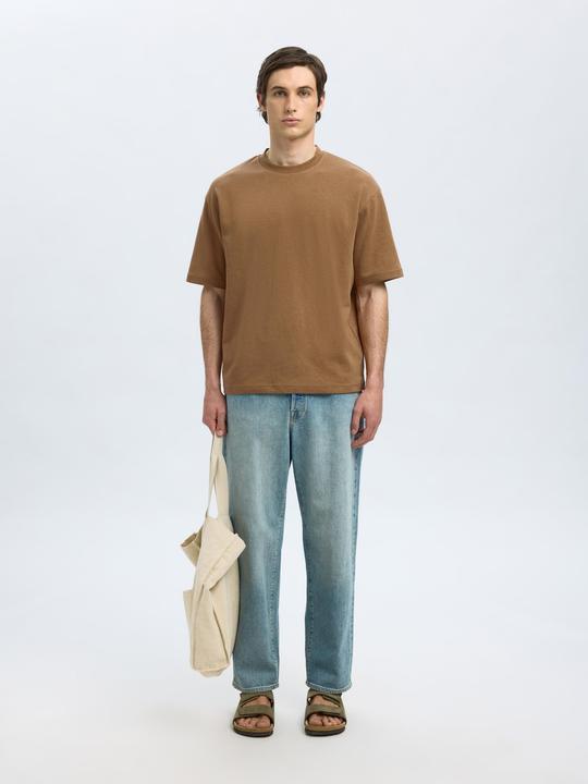 Actual product image Selected Homme Slhlooseoscar Ss O-Neck Tee Noos (XL)