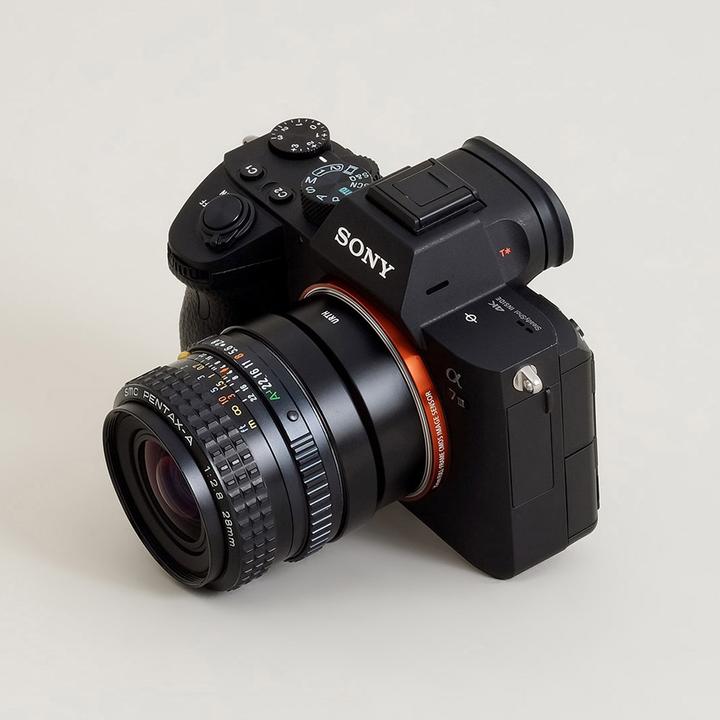 Actual product image Urth Lens Mount Adapter: Compatible with Pentax K Lens to Sony E Camera Body