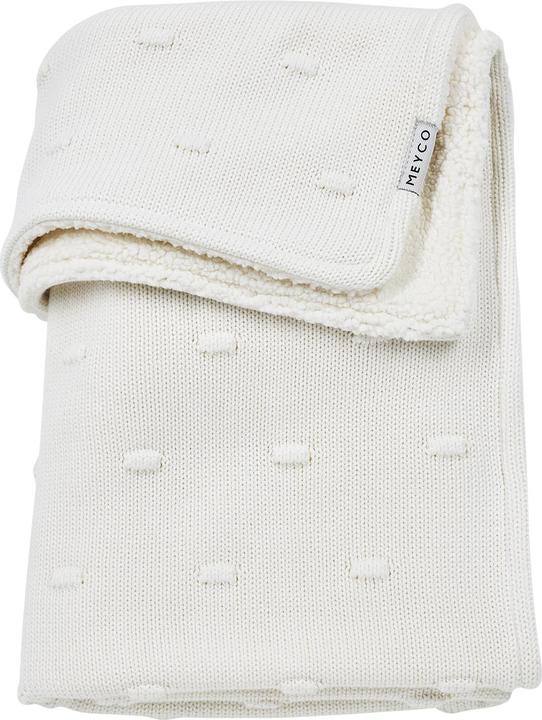Meyco Knots teddy baby blanket large