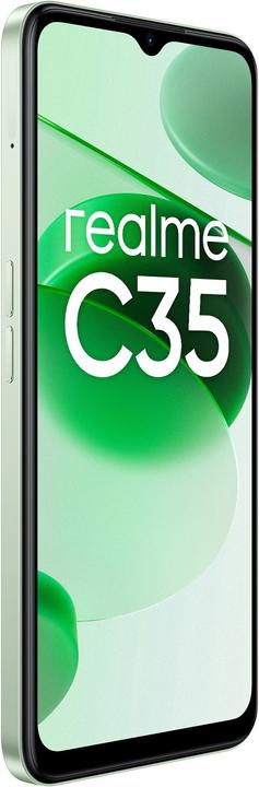 Immagine prodotto realme C35 (64 GB, Verde incandescente, 6.60", Doppia SIM Ibrida, 50 Mpx, 4G)