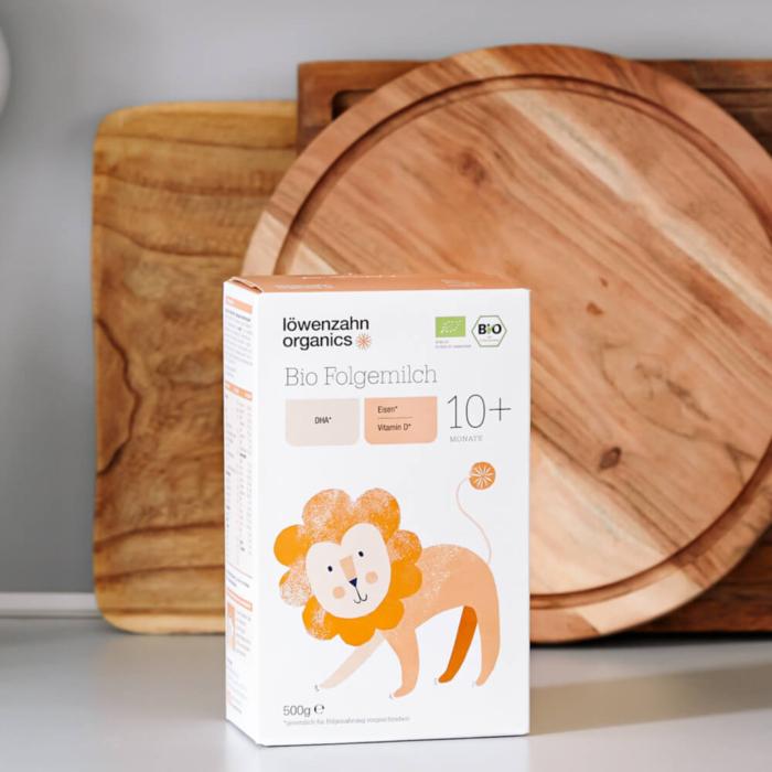 Produktbild Löwenzahn Organics Folgemilch (500 g, ab 10 Monaten)