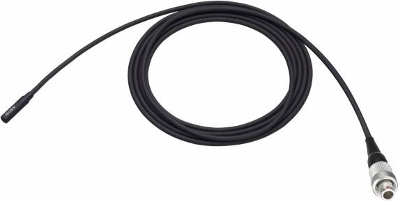 Image du produit Sony Microphone miniature de Lavalier à condensateur électret, omnidirectionnel, connecteur Lemo à 3