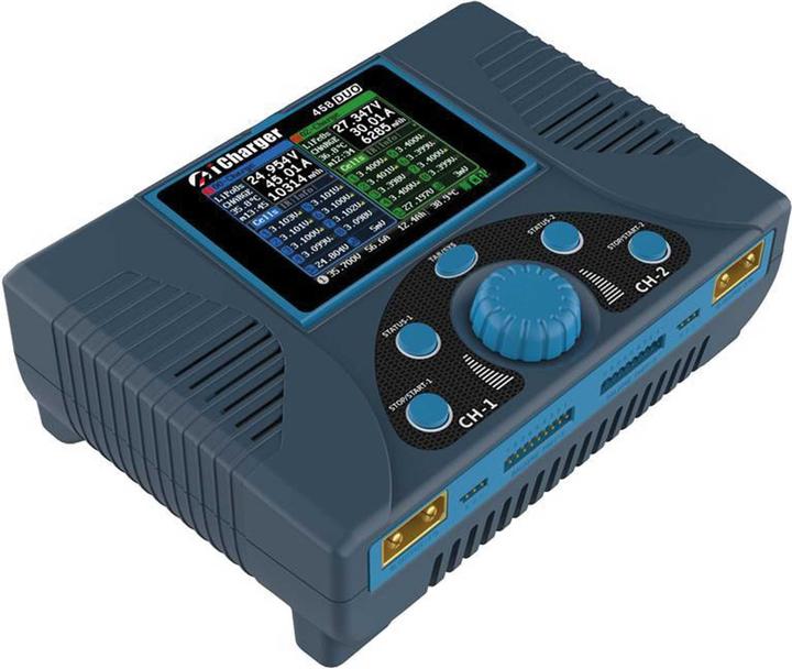 Junsi JUN-SI iCharger 458 Duo Ladegerät 2x1600W - 2200W - 8S