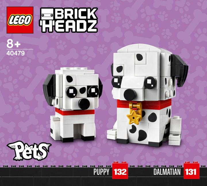 Image du produit LEGO BrickHeadz Dalmatiner 40479 (40479, LEGO Brickheadz)