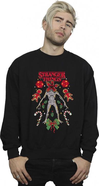 Produktbild Netflix Stranger Things Christmas Demogorgon Sweatshirt (XXL)