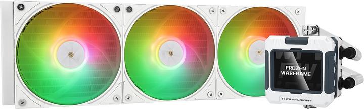 Image du produit Thermalright Frozen Warframe 360 White ARGB - AIO, 360mm, LCD