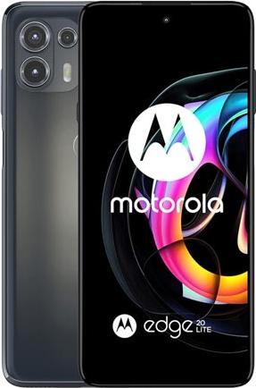Produktbild Motorola Edge 20 Lite (128 GB, Electric Graphite, 6.70", Hybrid Dual SIM, 108 Mpx, 5G)