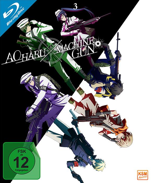 Actual product image Aoharu X Machinegun - Volume 3: Episode 09-13 (DVD) (DVD, 2019, German, Japanese)