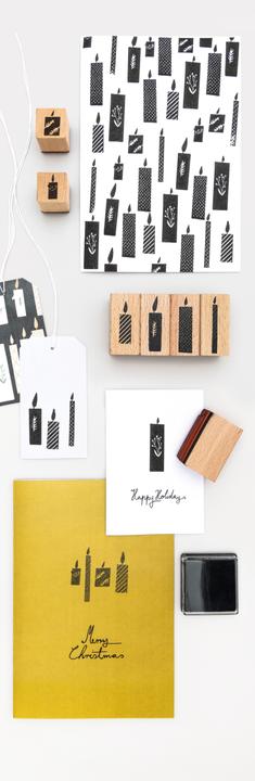 Immagine prodotto Rico Design Set di timbri "Candele