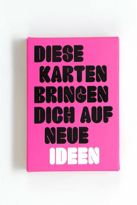 Produktbild 441289 - Diese Karten bringen dich auf neue Ideen - Kartenspiel (DE-Ausgabe) (Deutsch)