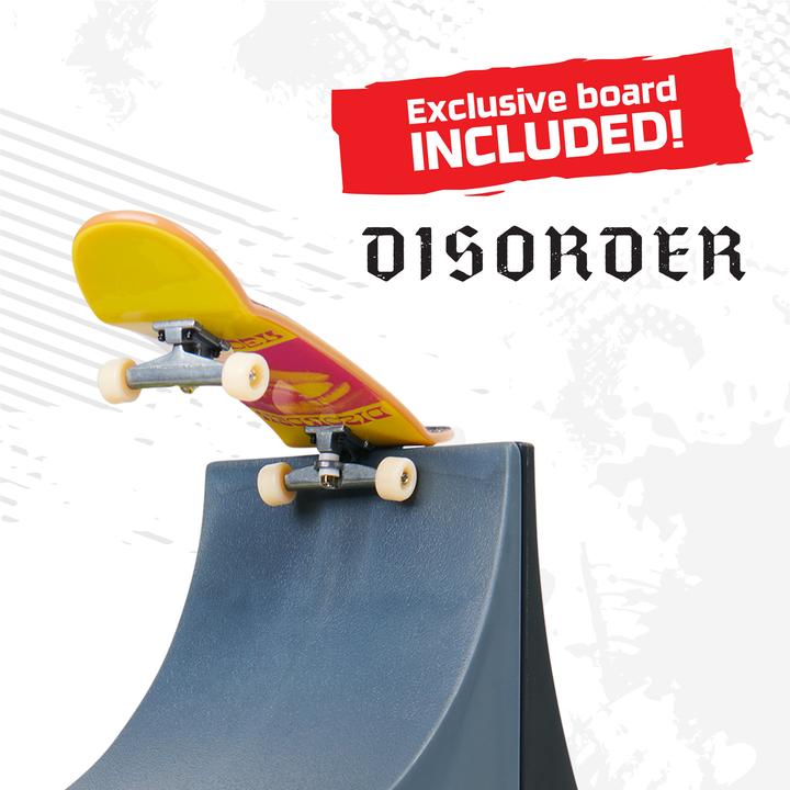 Produktbild Tech Deck X-Connect Starter-Set - Power Flippin' Rampenset mit authentischem Fingerboard und Zubehör (Multilingual)