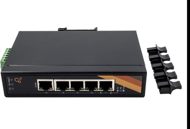 Image du produit Exsys GmbH Commutateur Ethernet industriel 5 ports (5 Ports)