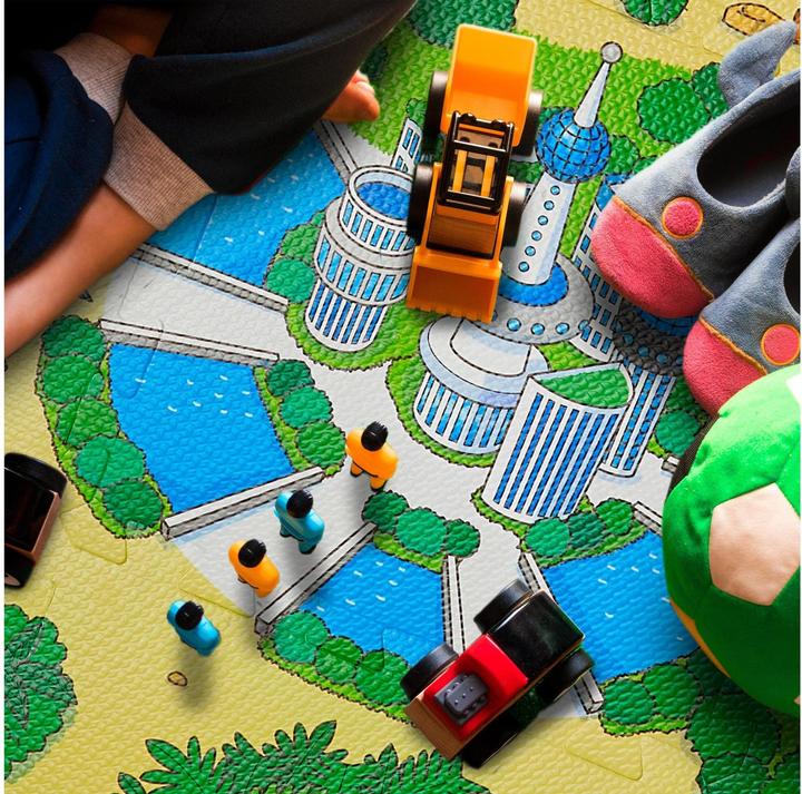 Image du produit Relaxdays Tapis-de-jeu Dinosaure (31 x 31 x 1 cm)
