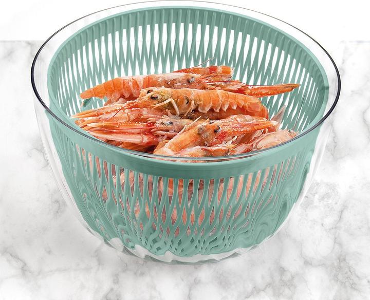 Produktbild Guzzini 170900175 Spin e Store Kitchen Active Design Salatschleuder Grün