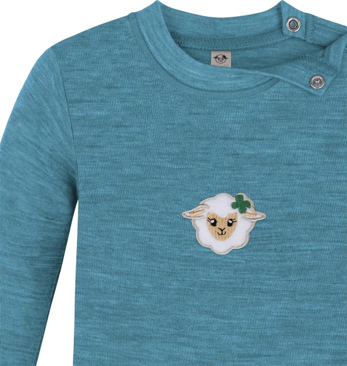 Produktbild Normani 2er Pack Baby Merino Longsleeve „Taupo" - 9465 (80)