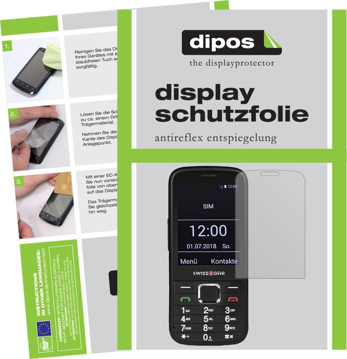 Immagine prodotto Dipos Pellicola Protettiva Antiriflesso (6 Pezzo/i, Swisstone BBM 570)