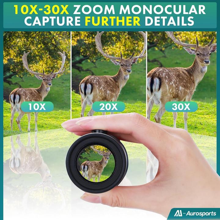 Immagine prodotto Aurosports Telescopio monoculare (30 x, 40 mm)