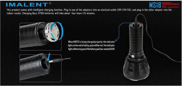 Produktbild Imalent MS18 (30 cm, 100000 lm)
