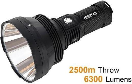 Produktbild AceBeam K75 LED Thrower Suchscheinwerfer 6300 Lumen (25 cm, 6300 lm)