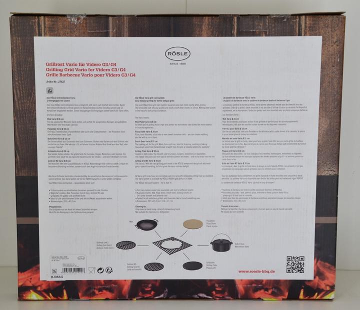 Actual product image Rösle Grille cuisson pour gril Vario Videro G3 G4