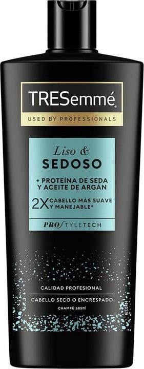 Produktbild Tresemmé Glattes und seidiges Shampoo 685ml (Flüssiges Shampoo)