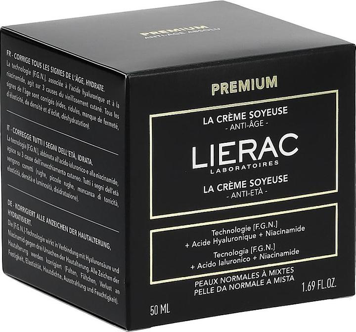 Actual product image Lierac Premium silky cream (50 ml, 24h cream)