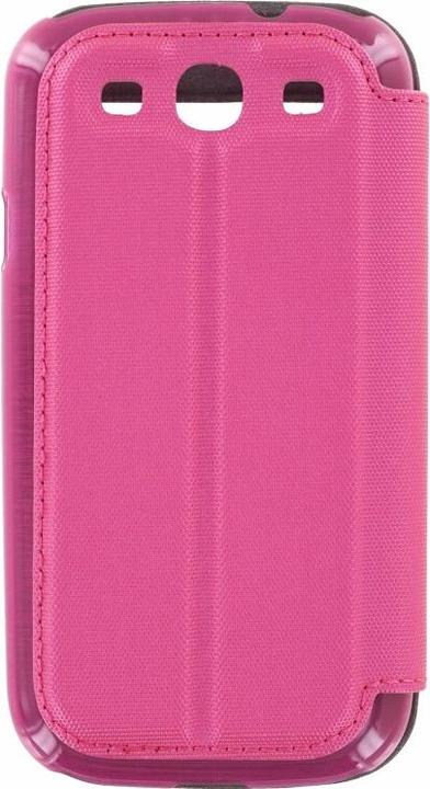 Immagine prodotto Puloka Custodia Flip per Samsung Galaxy S3 rosa (Samsung Galaxy S III, Samsung Galaxy S III I9300)